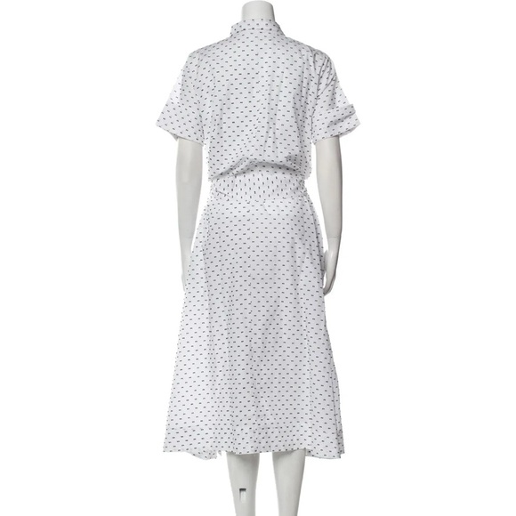 Lisa Marie Fernandez Polka Dot Cotton Midi Shirtdress M - Picture 4 of 7